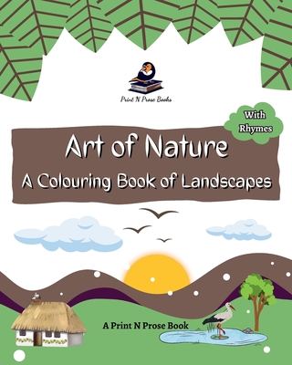 Art of Nature: A Colouring Book of Landscapes - Print N. Prose Books