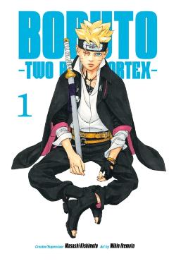 Coperta cărții 'Boruto: Two Blue Vortex, Vol. 1 - Masashi Kishimoto'