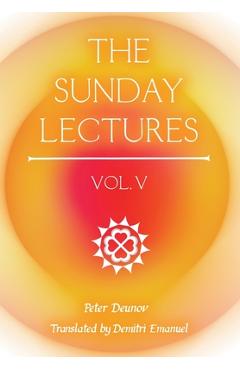 Coperta cărții 'The Sunday Lectures, Vol.V - Peter Deunov'