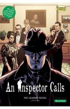 Coperta cărții 'An Inspector Calls the Graphic Novel: Quick Text - Jason Cobley'