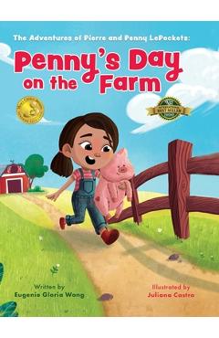 Coperta cărții 'Penny's Day on the Farm - Eugenie Gloria Wong'