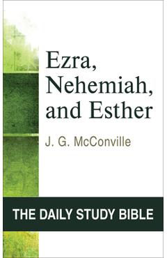 Coperta cărții 'Ezra, Nehemiah, and Esther: Chapters 1-7 - J. G. Mcconville'