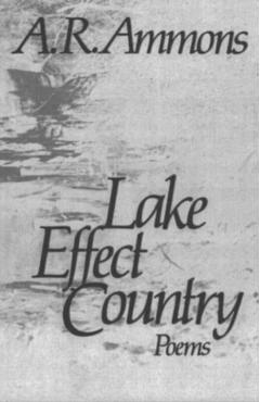 Coperta cărții 'Lake Effect Country: Poems - A. R. Ammons'