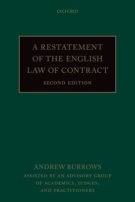 A Restatement of the English Law of Contract - Andrew Burrows