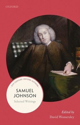 Coperta cărții 'Samuel Johnson: Selected Writings - David Womersley'
