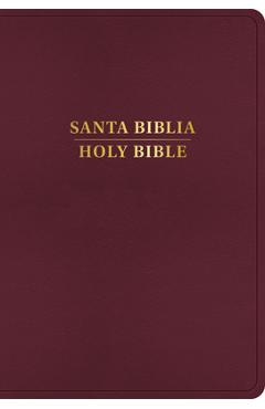 Coperta cărții 'Rvr 1960/KJV Biblia Bilingüe Letra Grande, Borgoña Imitación Piel (2024 Ed.) - B&h Español Editorial'