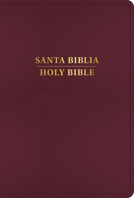 Coperta cărții 'Rvr 1960/KJV Biblia Bilingüe Letra Grande, Borgoña Imitación Piel (2024 Ed.) - B&h Español Editorial'