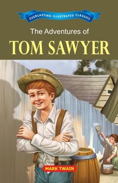 Coperta cărții 'The Adventure of Tom Sawyer - Mark Twain'