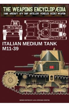 Coperta cărții 'Italian medium tank M11-39 - Luca Stefano Cristini'