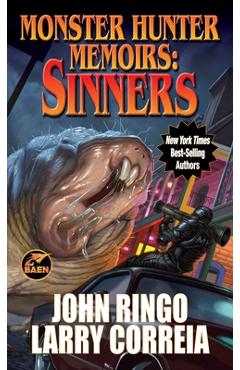 Coperta cărții 'Monster Hunter Memoirs: Sinners - Larry Correia'