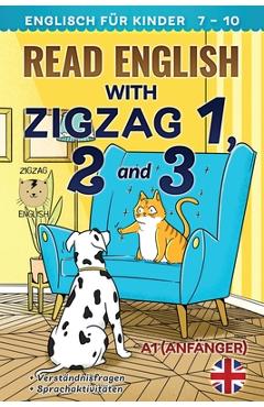 Coperta cărții 'Read English with Zigzag 1, 2 and 3: Englisch für Kinder - Lydia Winter De'