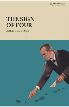 Coperta cărții 'The Sign of Four - Arthur Conan Doyle'