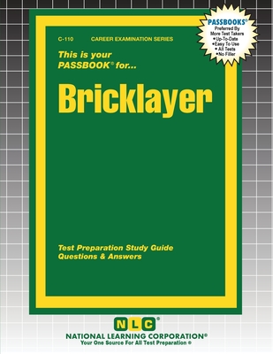 Coperta cărții 'Bricklayer - Passbooks'