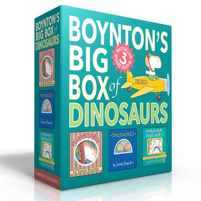 Boynton's Big Box of Dinosaurs (Boxed Set): Peekaboo Rex!; Dinosnores; Oh My Oh My Oh Dinosaurs! - Sandra Boynton