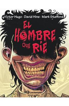 Coperta cărții 'El hombre que ríe - David Hine'