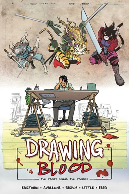 Drawing Blood Volume 1: Spilled Ink - Kevin Eastman