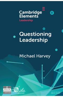 Coperta cărții 'Questioning Leadership - Michael Harvey'