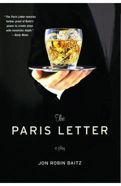 Coperta cărții 'The Paris Letter: A Play - Jon Robin Baitz'