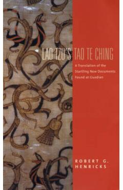 Poza produsului Lao Tzu's Tao Te Ching: A Translation of the Startling New Documents Found at Guodian - Lao Lao Tzu