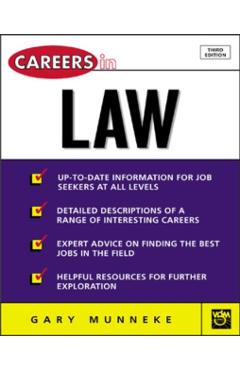 Poza produsului Careers in Law - Gary Munneke