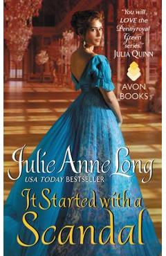 Coperta cărții 'It Started with a Scandal: Pennyroyal Green Series - Julie Anne Long'