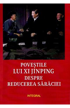 Coperta cărții 'Poveștile lui Xi Jinping despre reducerea sărăciei'