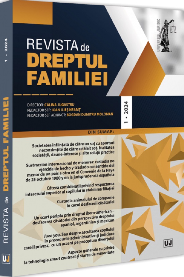 Revista de dreptul familiei nr.1/2024