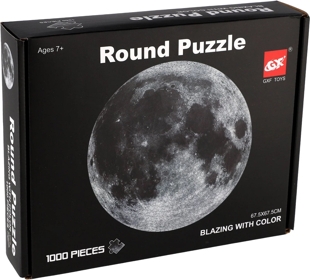 Puzzle rotund 1000 piese. Luna