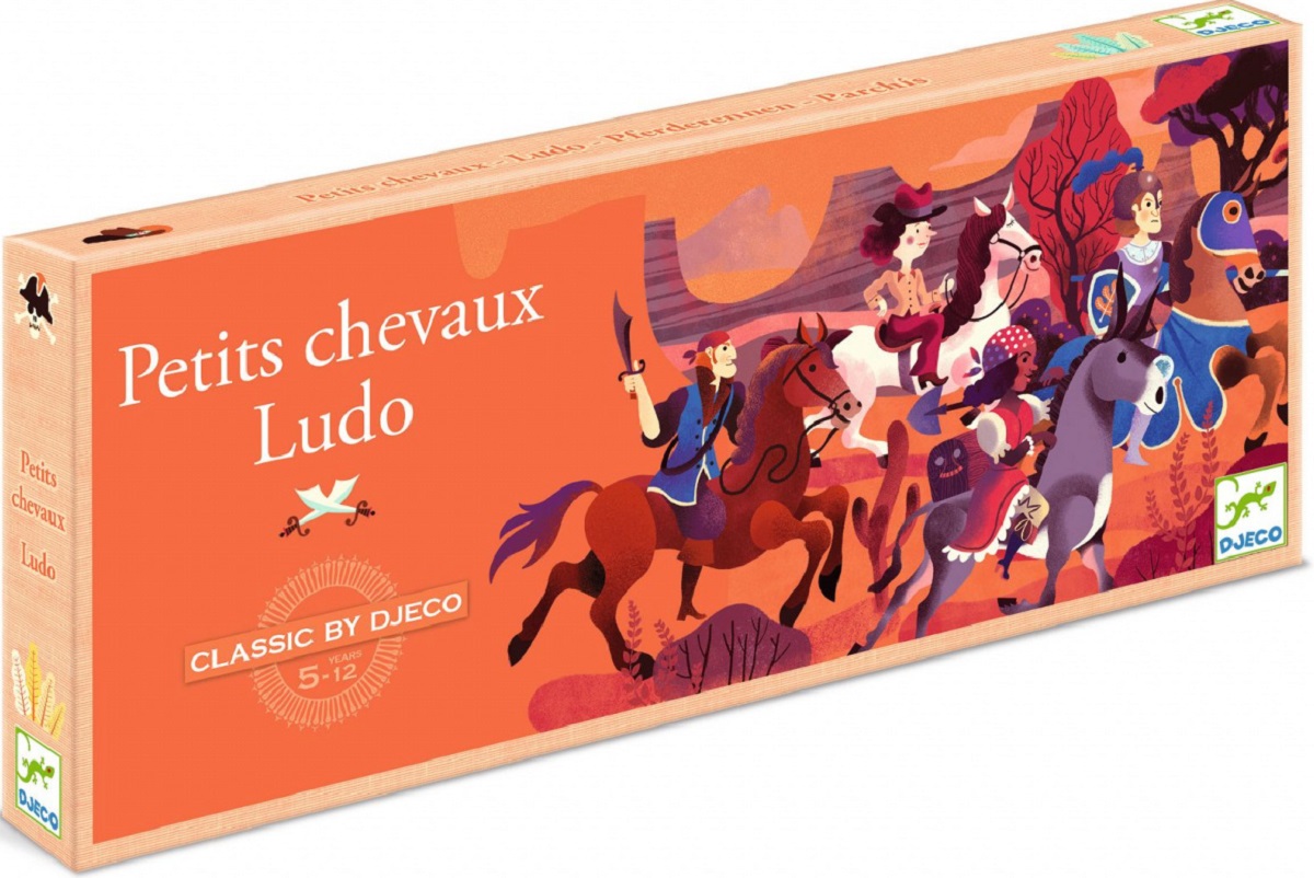 Petits chevaux Ludo. Joc clasic