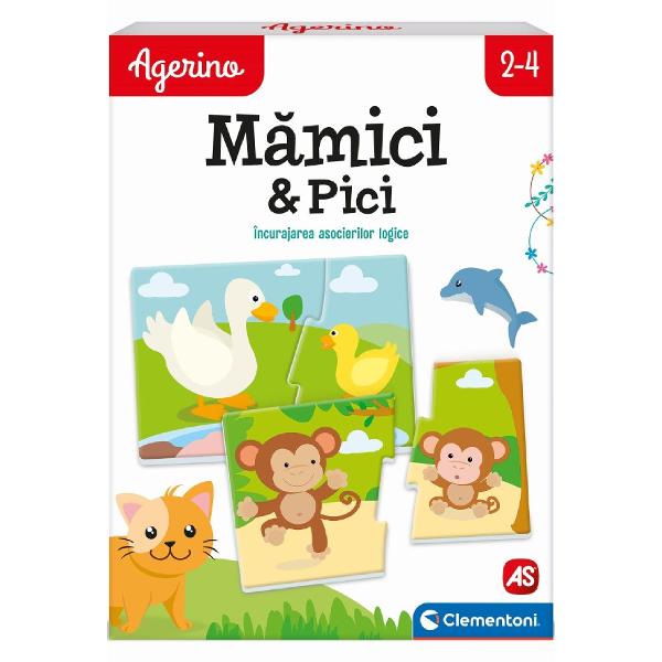 Joc educativ Agerino: Mamici si pici