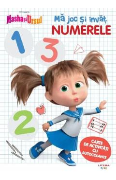 Poza produsului Masha si Ursul. Ma joc si invat numerele