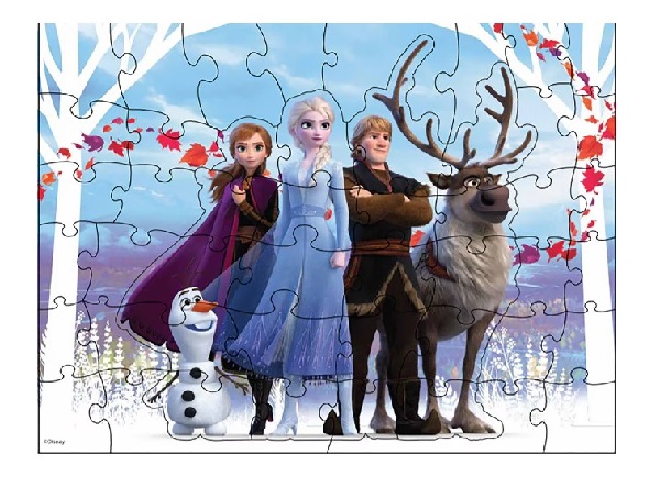 Puzzle 48. Disney Frozen II in cutie diamant