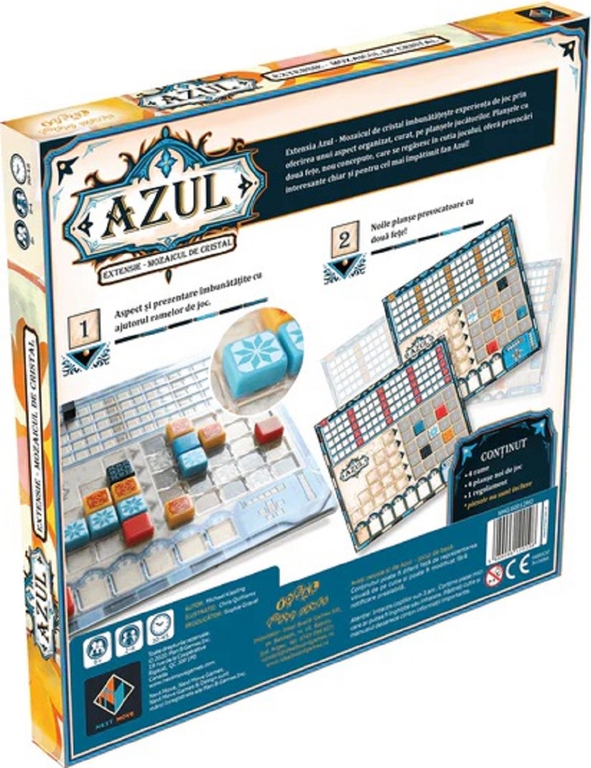 Joc: Azul. Extensie - Mozaicul de cristal