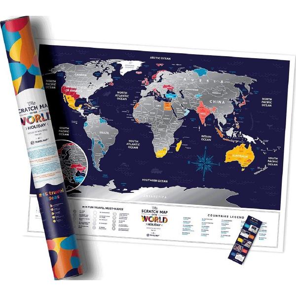 Harta razuibila - global travel - holiday world