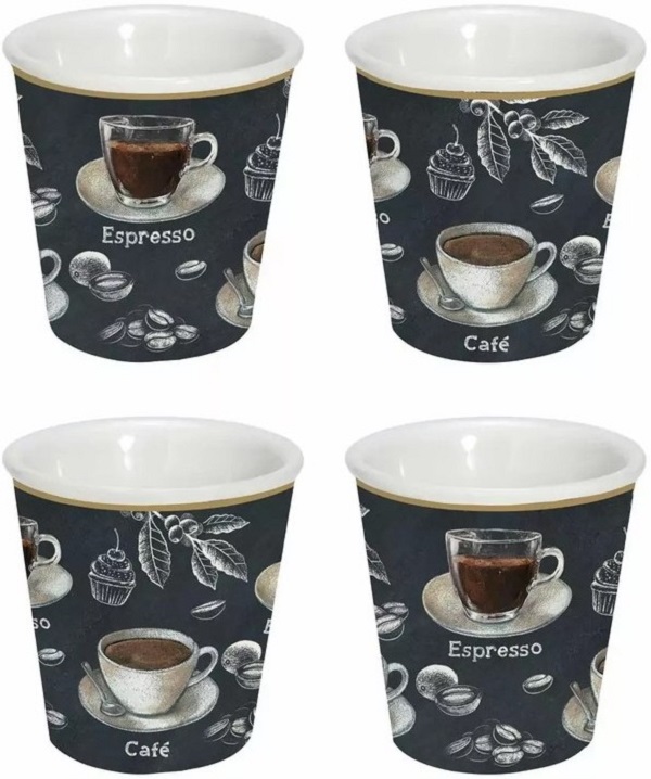 Set 4 cesti. Barista