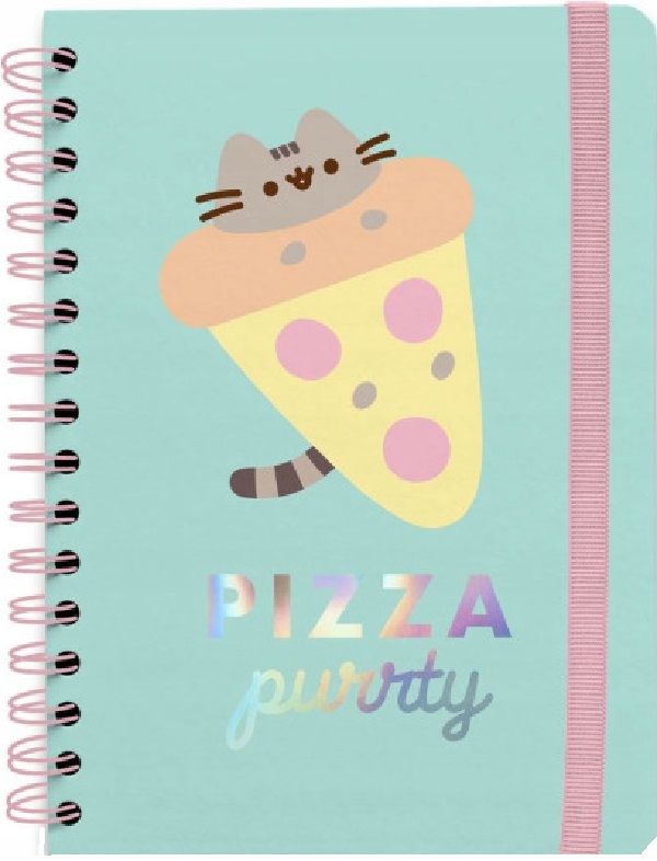 Carnet cu spirala: Pusheen Foodie