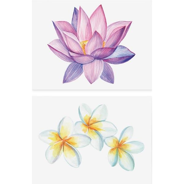 Tatuaje temporare - bali flowers