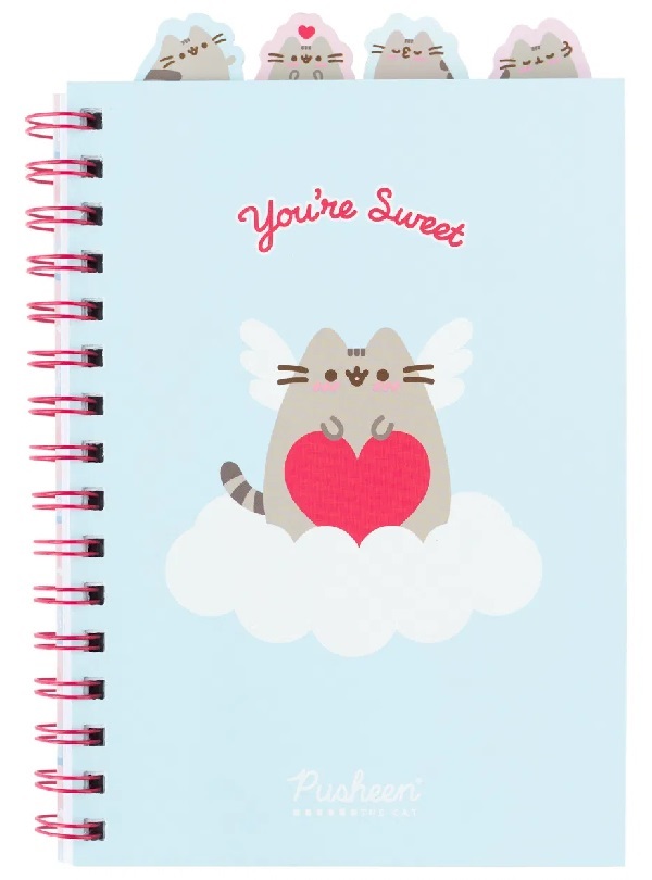 Carnet cu spirala: Pusheen Purrfect Love