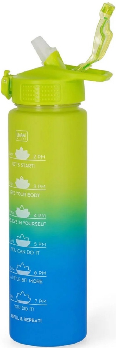 Sticla pentru apa: Love Yourself. Verde