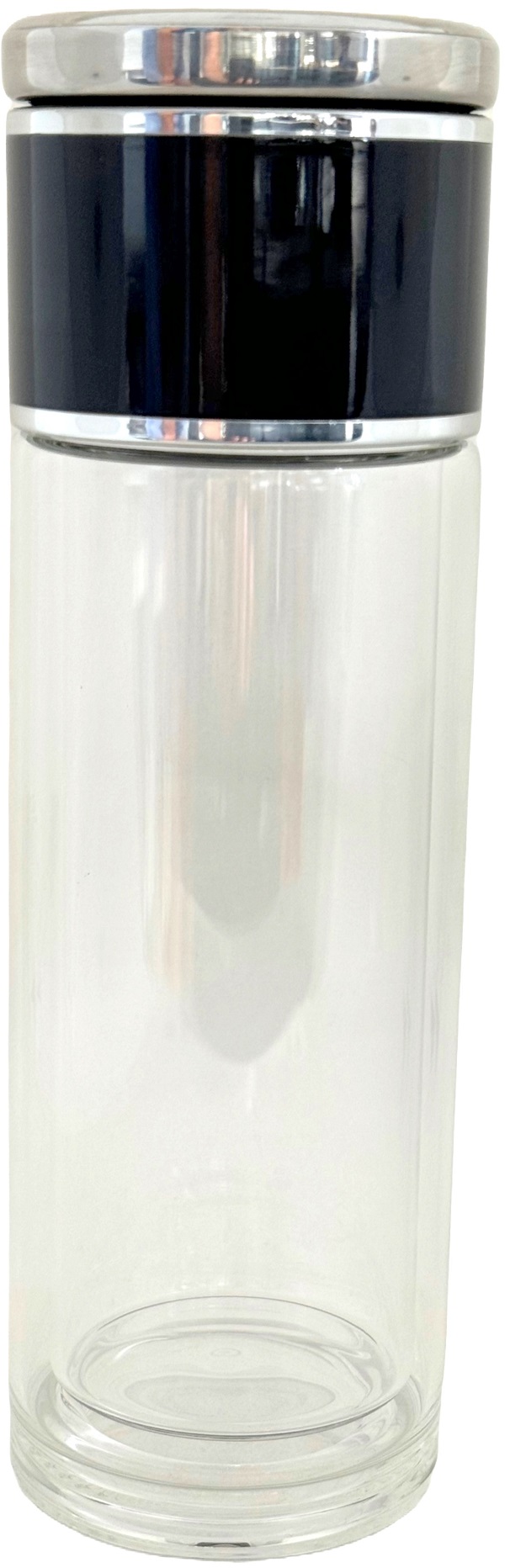 sticla cu perete dublu dilacia black