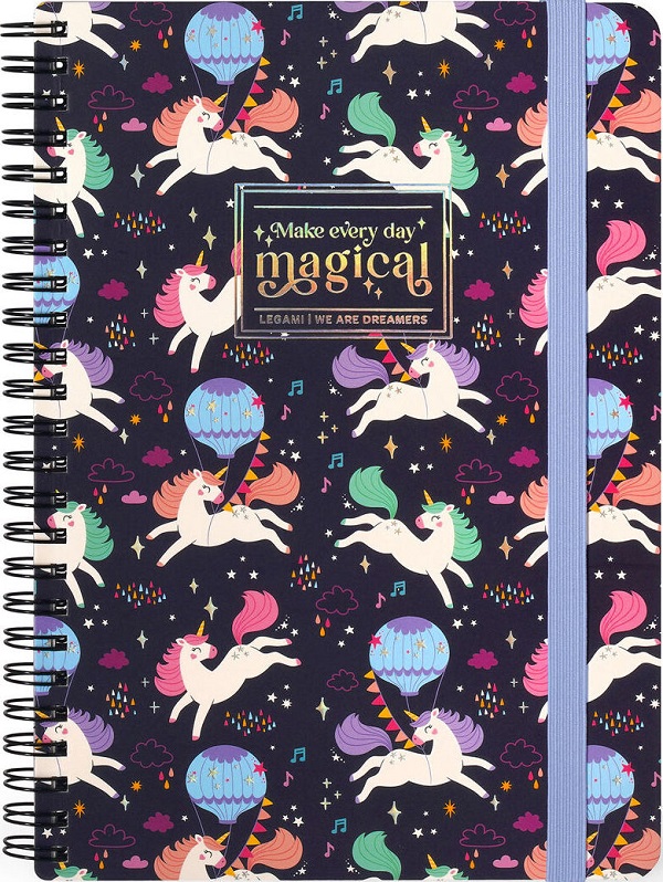 Carnet cu spirala: Unicorn