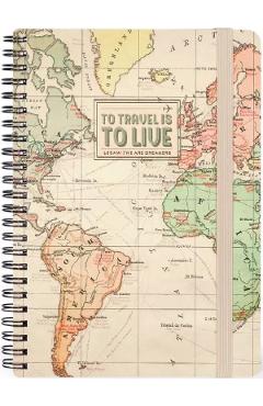 Imaginea produsului 'Carnet cu spirală: Maxi. Travel'