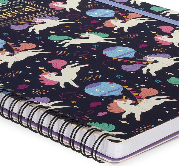 Carnet cu spirala: Maxi. Unicorn