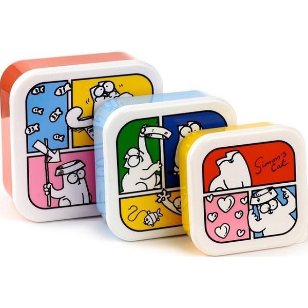 Set 3 cutii pentru pranz - simons cat