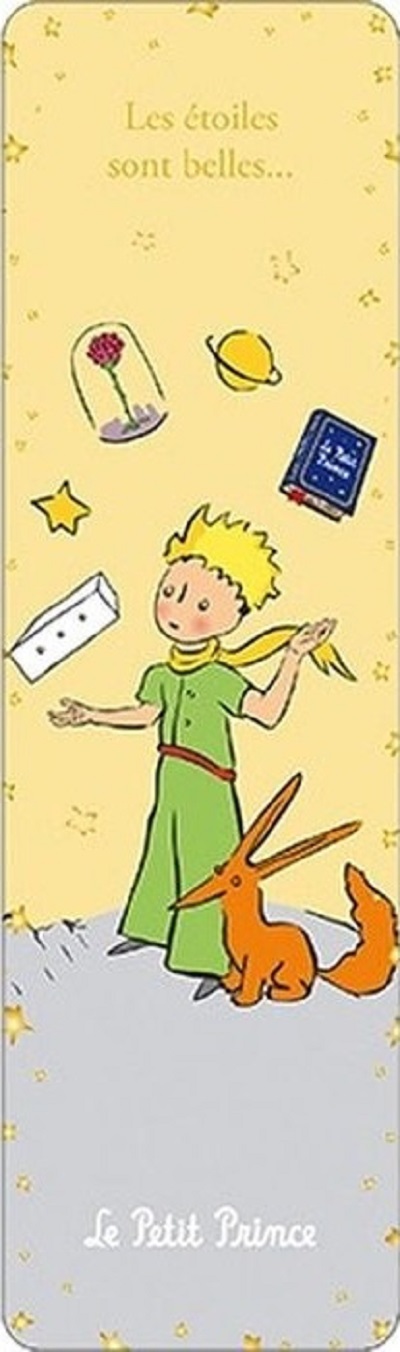 Semn de carte - le petit prince - les etoiles sont belles...