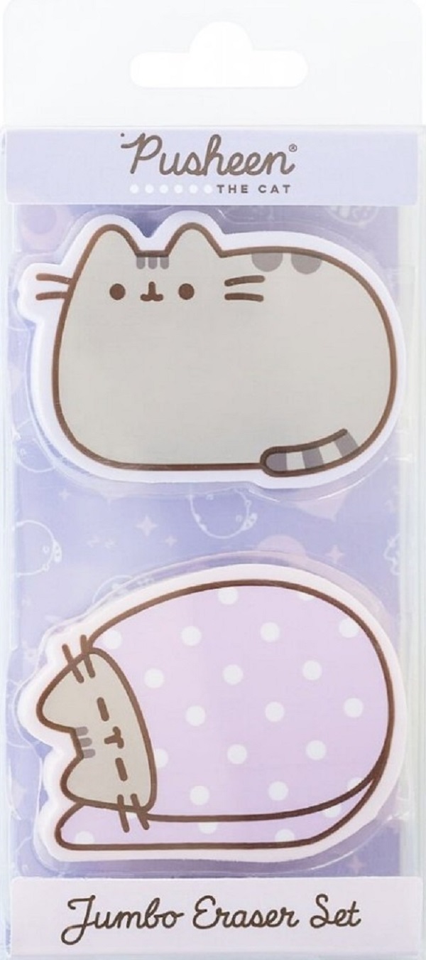 Set 2 radiere: Pusheen Moments. Jumbo