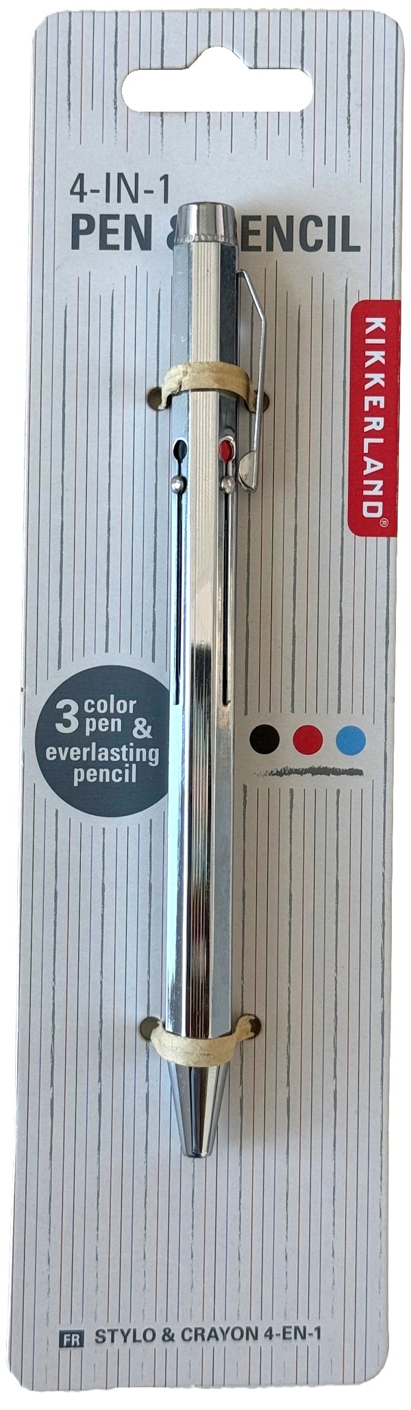 Pix 4 in 1: 3 culori si creion mecanic