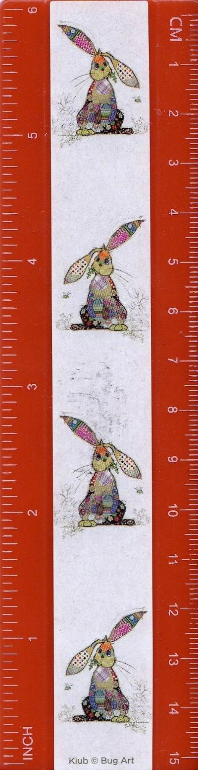 Rigla rosie: Cook. Iepuras 15 cm