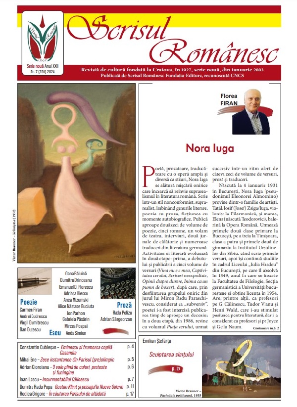 Revista Scrisul Romanesc Nr.7 din 2024