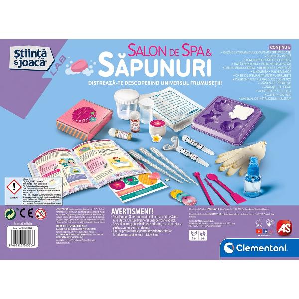 Joc creativ: Salon de spa si sapunuri